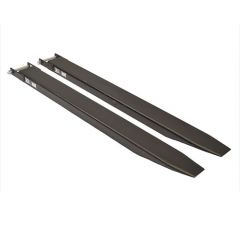 125x50x1.600 mm festett fekete villahosszabbító, SEA4000